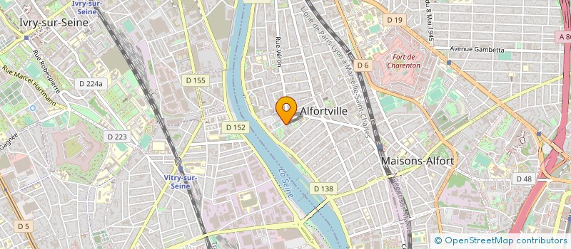 localisation de l'entreprise ASSOCIATION CLARISCENE à ALFORTVILLE