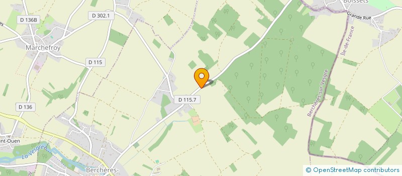 localisation de l'entreprise ASSOCIATION CLARO CAVALIERS à BERCHERES-SUR-VESGRE