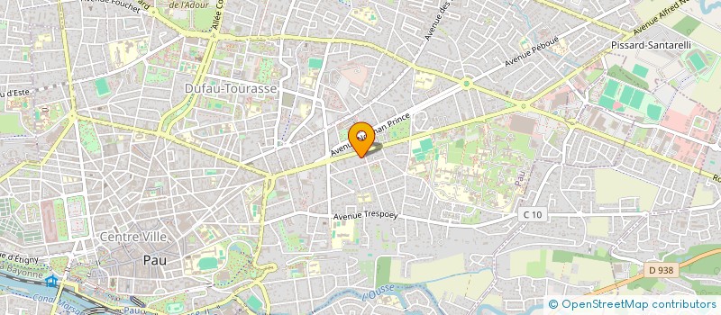 localisation de l'entreprise ASSOCIATION CLARTES à PAU