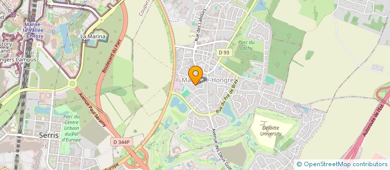 localisation de l'entreprise ASSOCIATION CLEO & CO  MAGNY-LE-HONGRE