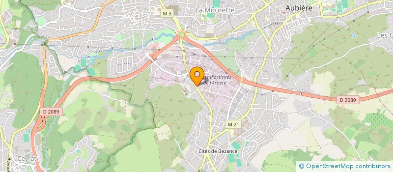 localisation de l'entreprise ASSOCIATION CLERMONTOISE D'AIDE A L'INSERTION SOCIALE ET PROFESSIONNELLE à ROMAGNAT