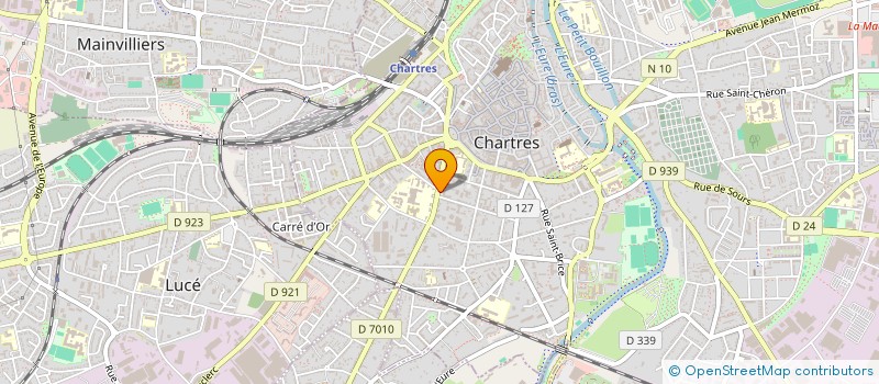 localisation de l'entreprise ASSOCIATION CLIMSURE 28  CHARTRES
