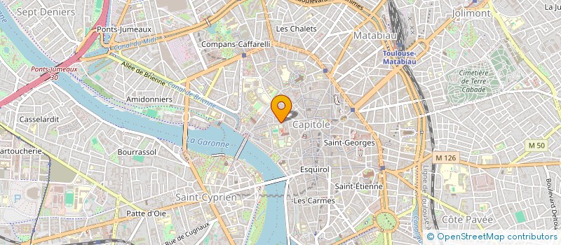 localisation de l'entreprise ASSOCIATION CLINIQUES PSYCHANALYTIQUES à TOULOUSE
