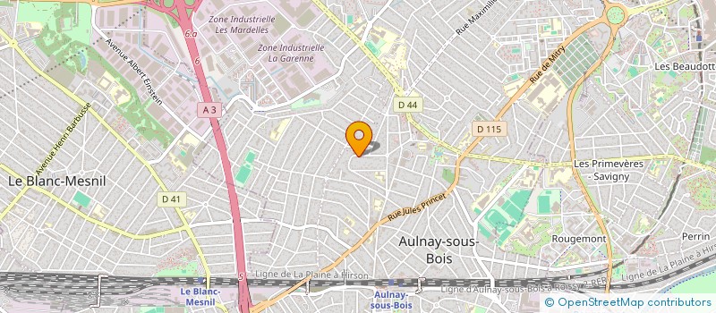 localisation de l'entreprise ASSOCIATION CLUB AULNAYSIEN TATSUKO à AULNAY-SOUS-BOIS