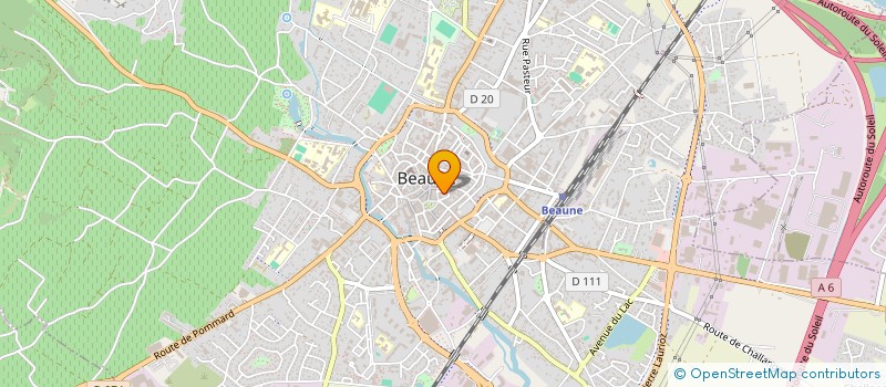 localisation de l'entreprise ASSOCIATION CLUB CQFD à BEAUNE