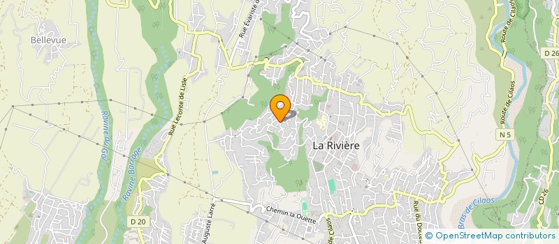 localisation de l'entreprise ASSOCIATION CLUB DE BOXE DE LA RIVIERE à SAINT-LOUIS