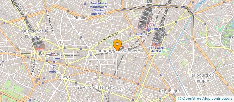 localisation de l'entreprise ASSOCIATION CLUB EVASION  PARIS