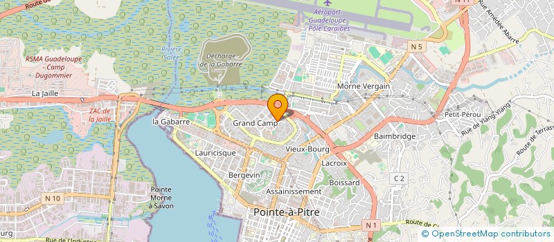 localisation de l'entreprise ASSOCIATION CLUB EXPRESSION à LES ABYMES