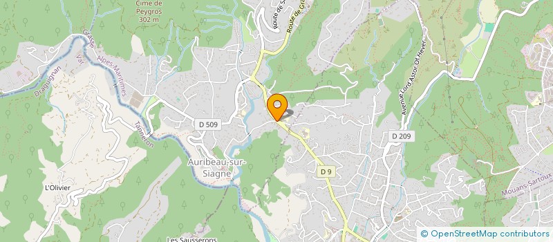 localisation de l'entreprise ASSOCIATION CLUB EXTREM SUD 4X4  AURIBEAU-SUR-SIAGNE