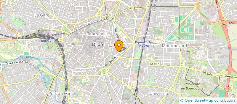 localisation de l'entreprise ASSOCIATION CLUB MUSICAL DIJONNAIS  DIJON