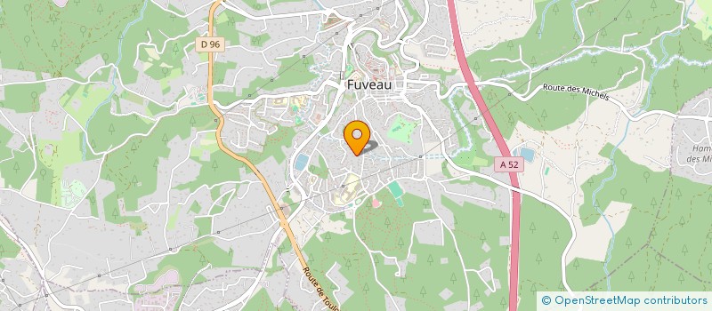 localisation de l'entreprise ASSOCIATION CLUB PARTENAIRES UNAID  FUVEAU