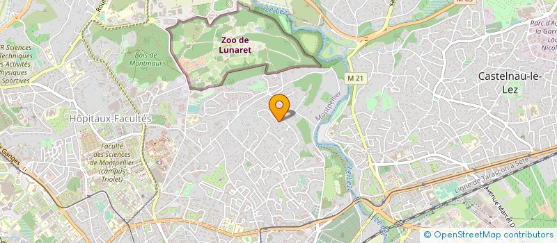 localisation de l'entreprise ASSOCIATION CLUB SERVICES LOISIRS  MONTPELLIER