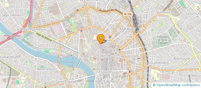 localisation de l'entreprise ASSOCIATION CLUB TROPICAL  TOULOUSE