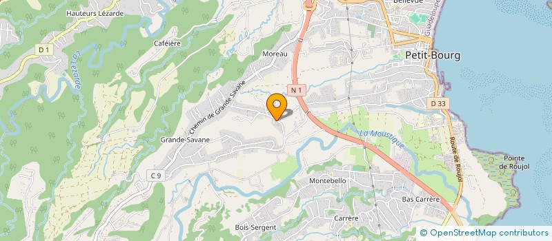 localisation de l'entreprise ASSOCIATION CLUSTER ASSO à PETIT-BOURG