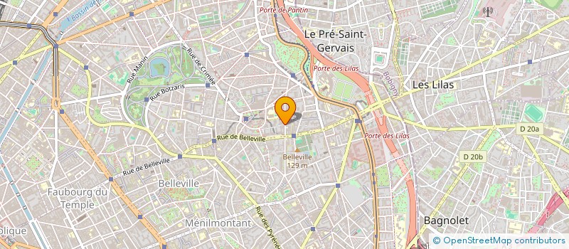 localisation de l'entreprise ASSOCIATION CO-ARTER  PARIS