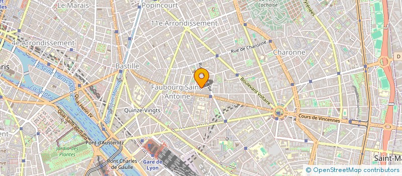 localisation de l'entreprise ASSOCIATION CO.MO  PARIS