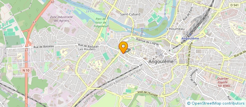 localisation de l'entreprise ASSOCIATION COBBLE à ANGOULEME
