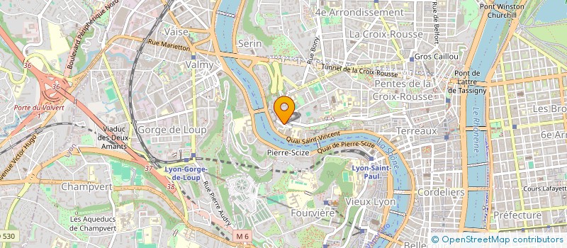 localisation de l'entreprise ASSOCIATION CODA à LYON