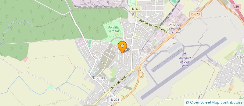 localisation de l'entreprise ASSOCIATION COEUR A PRENDRE , MAIN A TENDRE  TAVAUX