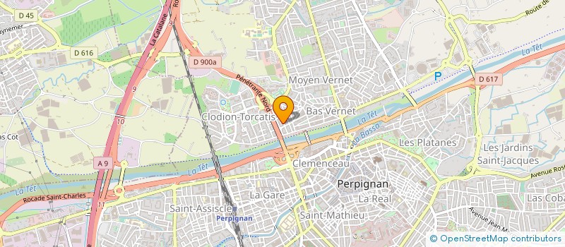 localisation de l'entreprise ASSOCIATION COEUR DE TAO à PERPIGNAN