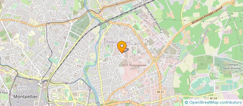 localisation de l'entreprise ASSOCIATION  COEUR ET RECHERCHE à MONTPELLIER
