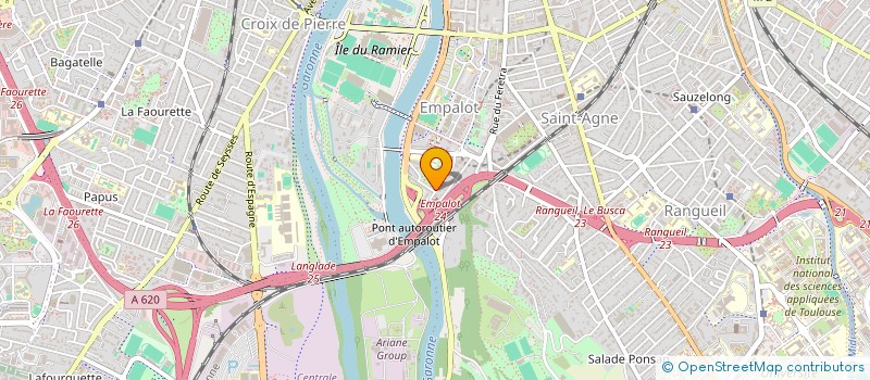 localisation de l'entreprise ASSOCIATION COEUR METIS à TOULOUSE