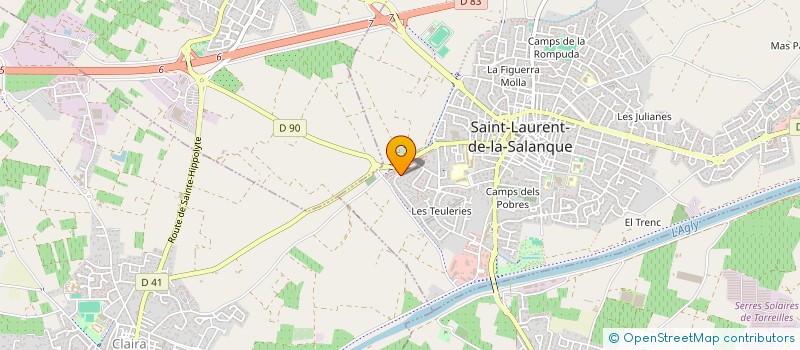 localisation de l'entreprise ASSOCIATION COEUR UNIVERSEL à SAINT-LAURENT-DE-LA-SALANQUE