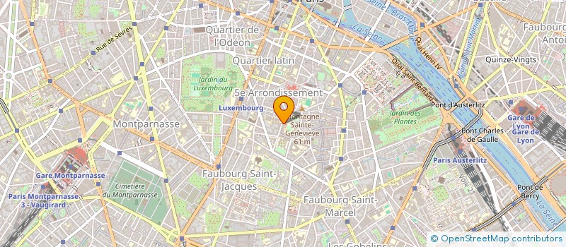 localisation de l'entreprise ASSOCIATION COGNIVENCE  PARIS