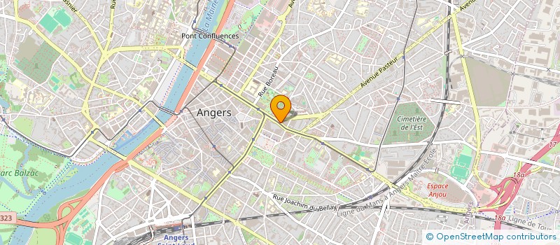 localisation de l'entreprise ASSOCIATION COLLECTIF ATOMES à ANGERS