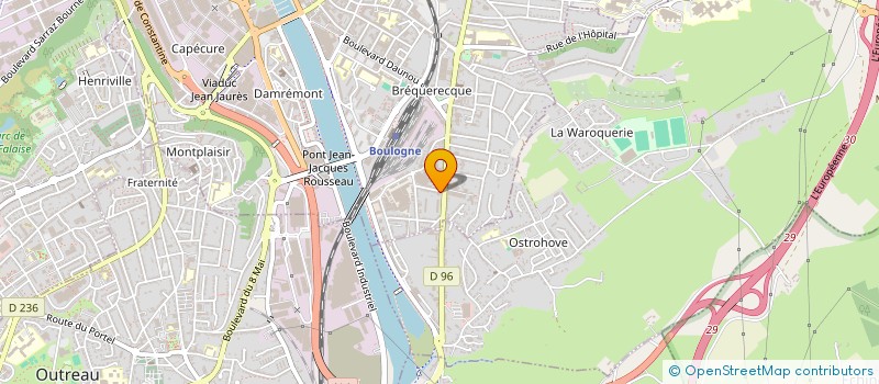 localisation de l'entreprise ASSOCIATION COLLECTIF ISE à BOULOGNE-SUR-MER