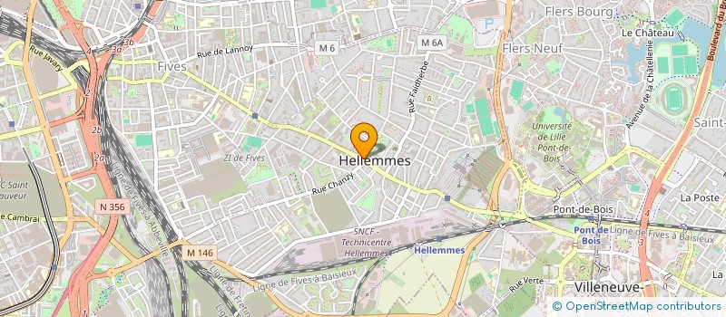 localisation de l'entreprise ASSOCIATION COLLECTIF LA MEUTE à LILLE