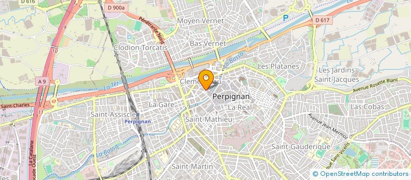 localisation de l'entreprise ASSOCIATION COLLECTIF PAUVRETE PRECARITE à PERPIGNAN