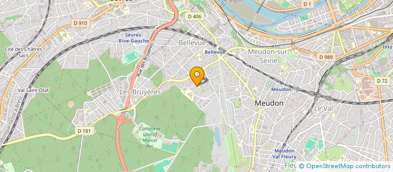 localisation de l'entreprise ASSOCIATION COLLECTION MES AMIS à MEUDON