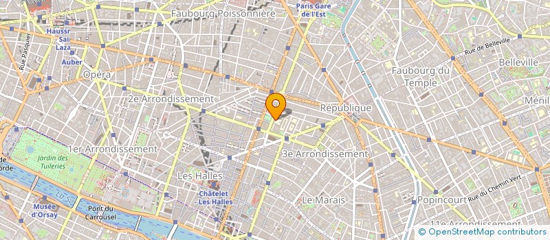 localisation de l'entreprise ASSOCIATION COLLEGE D'ETUDES MONDIALES DE PARIS (ACEMP) à PARIS