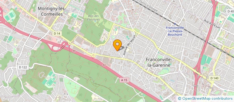 localisation de l'entreprise ASSOCIATION COLLEGE EPINE GUYON  FRANCONVILLE LA GARENNE