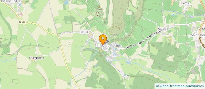 localisation de l'entreprise ASSOCIATION COLLONGEOISE POUR LA PROTECTION DE L'ENVIRONNEMENT  COLLONGE-EN-CHAROLLAIS