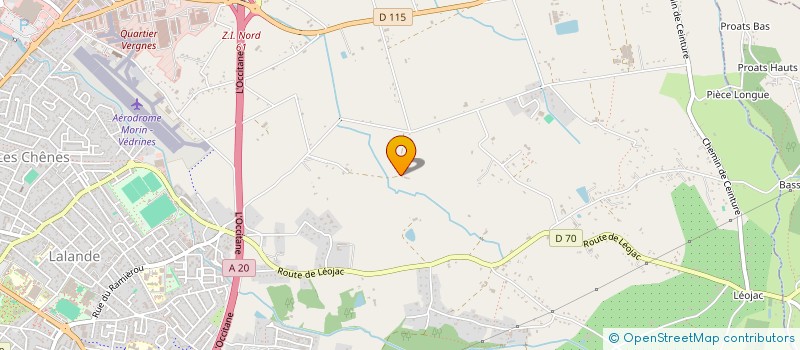 localisation de l'entreprise ASSOCIATION COLOMBOPHILE 'LES MESSAGERS MONTALBANAIS'  MONTAUBAN