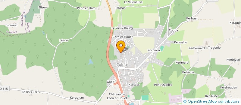 localisation de l'entreprise ASSOCIATION COLPEENNE D'AIKIDO à COLPO