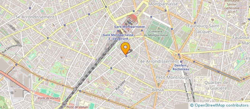 localisation de l'entreprise ASSOCIATION COM' A LA SCENE  PARIS