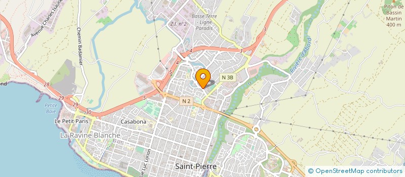 localisation de l'entreprise ASSOCIATION COMBAVAS à SAINT-PIERRE