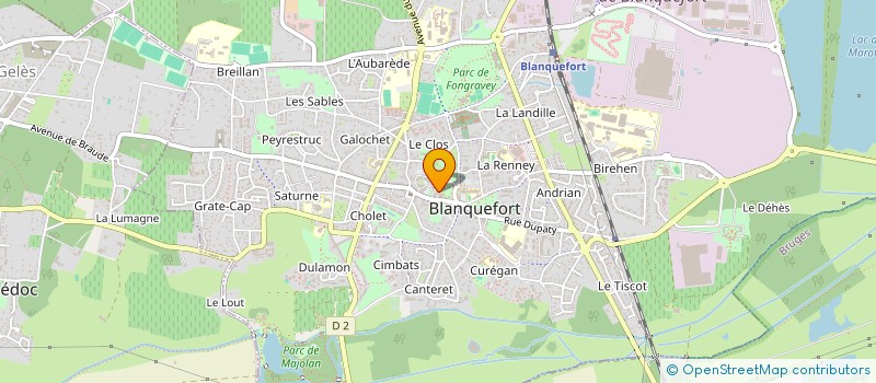 localisation de l'entreprise ASSOCIATION COMITE DE SOUTIEN ET DE SAUVEGARDE DE L'EMPLOI INDUSTIEL DU SITE FAI DE BLANQUEFORT à BLANQUEFORT