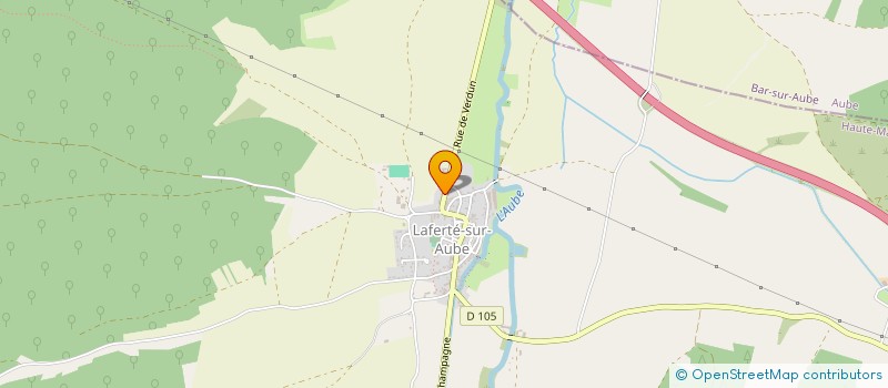 localisation de l'entreprise ASSOCIATION COMITE DES FETES DE LAFERTE SUR AUBE à LAFERTE-SUR-AUBE