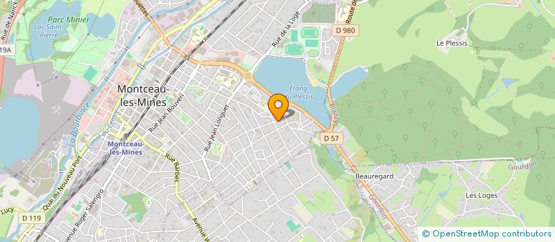 localisation de l'entreprise ASSOCIATION COMITE MISS BOURGOGNE  MONTCEAU-LES-MINES