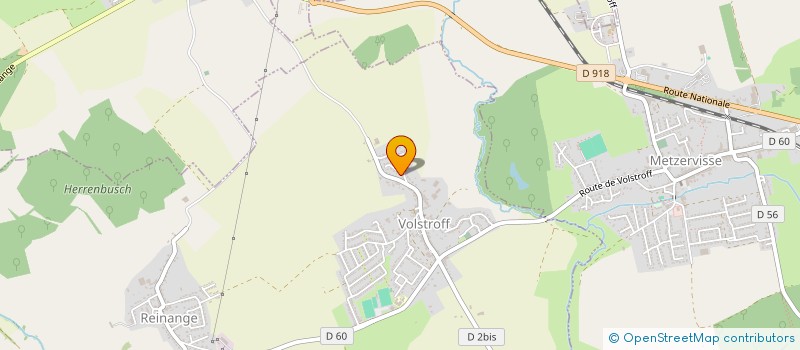 localisation de l'entreprise ASSOCIATION COMMA  VOLSTROFF