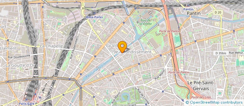 localisation de l'entreprise ASSOCIATION COMME IL FAUT  PARIS