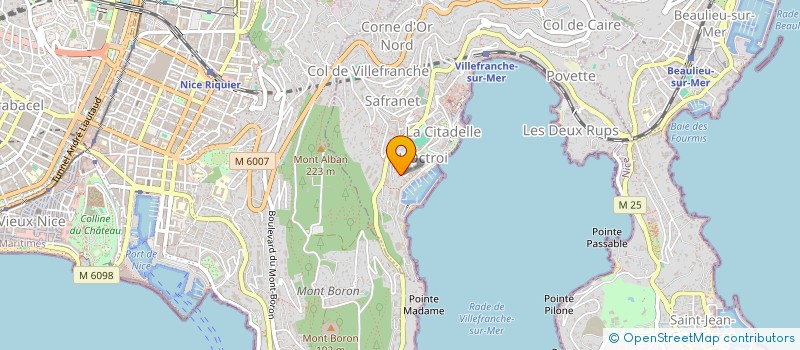 localisation de l'entreprise ASSOCIATION COMME SUR UN PLATEAU à VILLEFRANCHE-SUR-MER