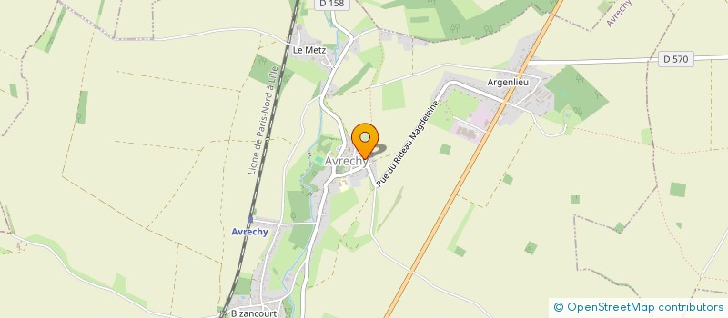 localisation de l'entreprise ASSOCIATION COMMERCANTS ARTISANS AVRECHY  AVRECHY
