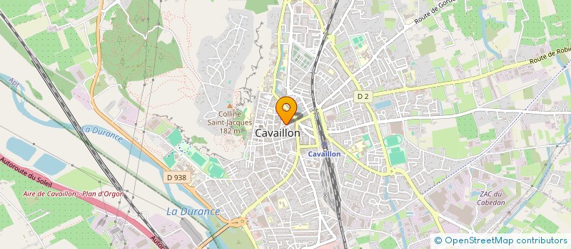 localisation de l'entreprise ASSOCIATION COMMERCE CAVAILLON  CAVAILLON