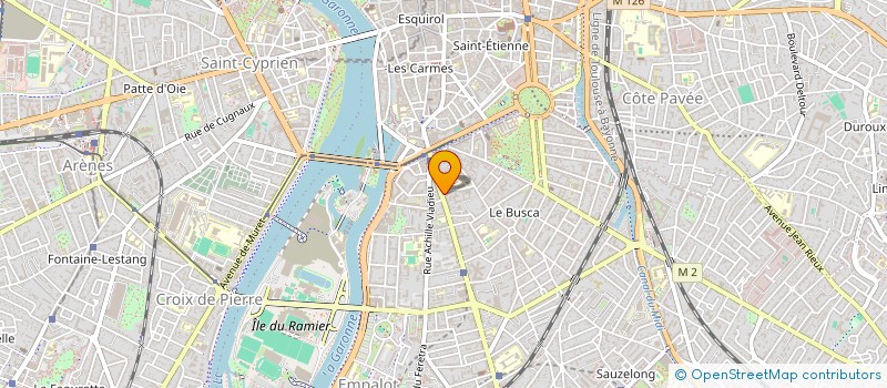 localisation de l'entreprise ASSOCIATION COMMERCE REPONSES à TOULOUSE