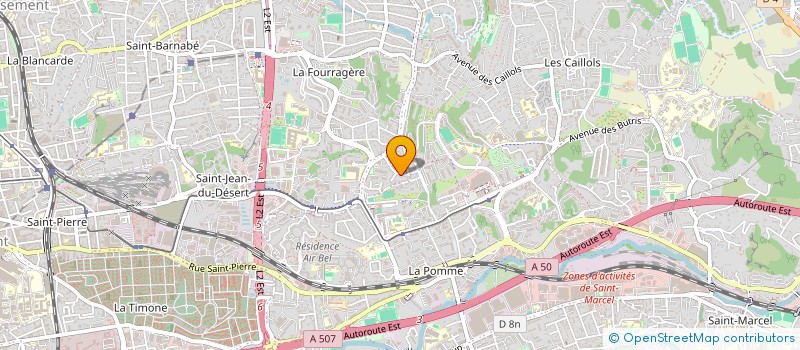 localisation de l'entreprise ASSOCIATION COMMERCIALE CONSULTING POUR L ENVIRONNEMENT ET SERVICE A LA PERSONNE à MARSEILLE